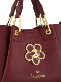 BORSA A MANO DONNA - BRACCIALINI BORDEAUX - B19210-YY