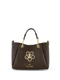 BORSA A MANO DONNA - BRACCIALINI MARRONE - B19210-YY