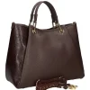BORSA A MANO DONNA - BRACCIALINI MARRONE - B19202-YY