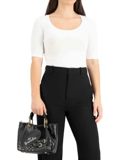 BORSA A MANO DONNA - BRACCIALINI NERO - B19200-YY