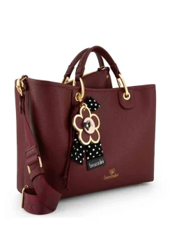 BORSA A MANO DONNA - BRACCIALINI BORDEAUX - B19220-YY