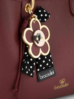BORSA A MANO DONNA - BRACCIALINI BORDEAUX - B19220-YY
