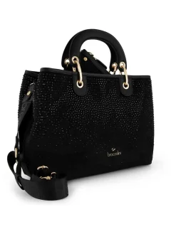 BORSA A MANO DONNA - BRACCIALINI NERO - B19240-YY