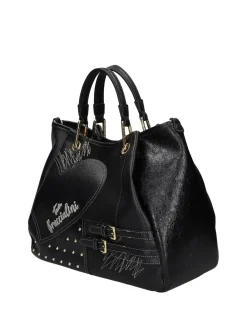 BORSA A MANO DONNA - BRACCIALINI NERO - B19202-YY
