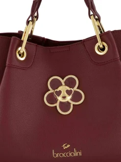 BORSA A MANO DONNA - BRACCIALINI BORDEAUX - B19211-YY