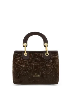 BORSA A MANO DONNA - BRACCIALINI MARRONE - B19241-YY