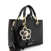 BORSA A MANO DONNA - BRACCIALINI NERO - B19221-YY