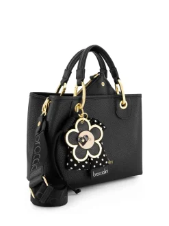 BORSA A MANO DONNA - BRACCIALINI NERO - B19221-YY