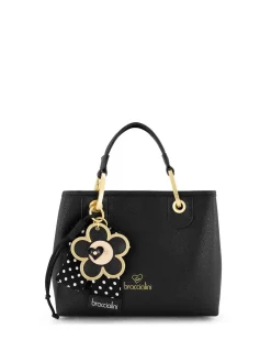 BORSA A MANO DONNA - BRACCIALINI NERO - B19221-YY