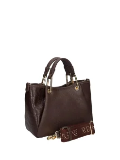 BORSA A MANO DONNA - BRACCIALINI MARRONE - B19200-YY