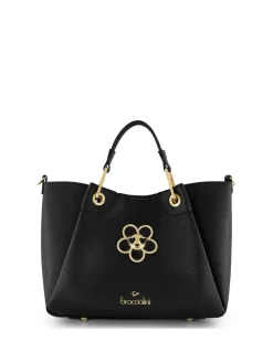 BORSA A MANO DONNA - BRACCIALINI NERO - B19211-YY