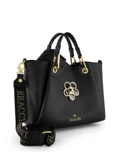 BORSA A MANO DONNA - BRACCIALINI NERO - B19211-YY