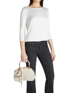 BORSA A MANO DONNA - BRACCIALINI BIANCO - B19110-YY