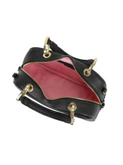 BORSA A MANO DONNA - BRACCIALINI NERO - B19113-YY