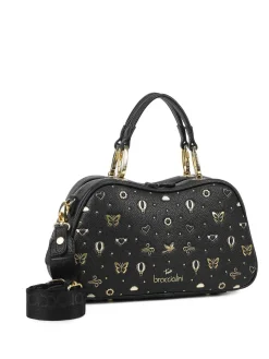 BORSA A MANO DONNA - BRACCIALINI NERO - B19113-YY