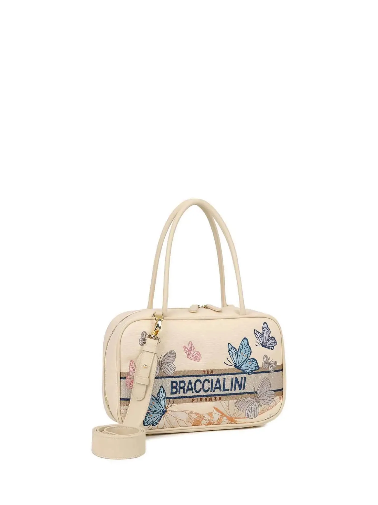 BORSA A MANO DONNA - BRACCIALINI BEIGE - B19063-TY