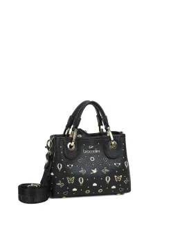 BORSA A MANO DONNA - BRACCIALINI NERO - B18883-YY