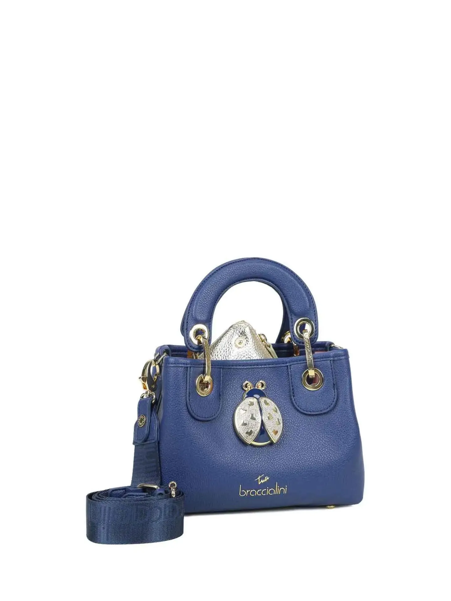 BORSA A MANO DONNA - BRACCIALINI BLU - B18852-YY