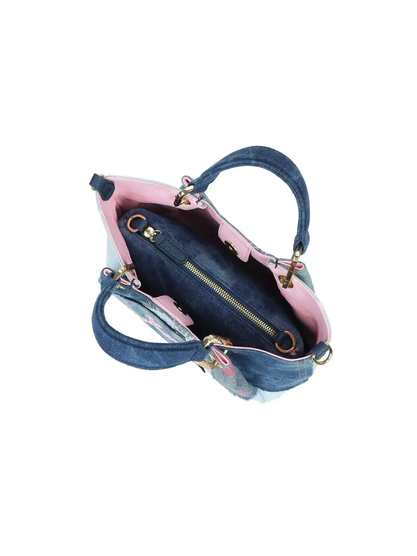 BORSA A MANO DONNA - BRACCIALINI BLU - B18820-TY