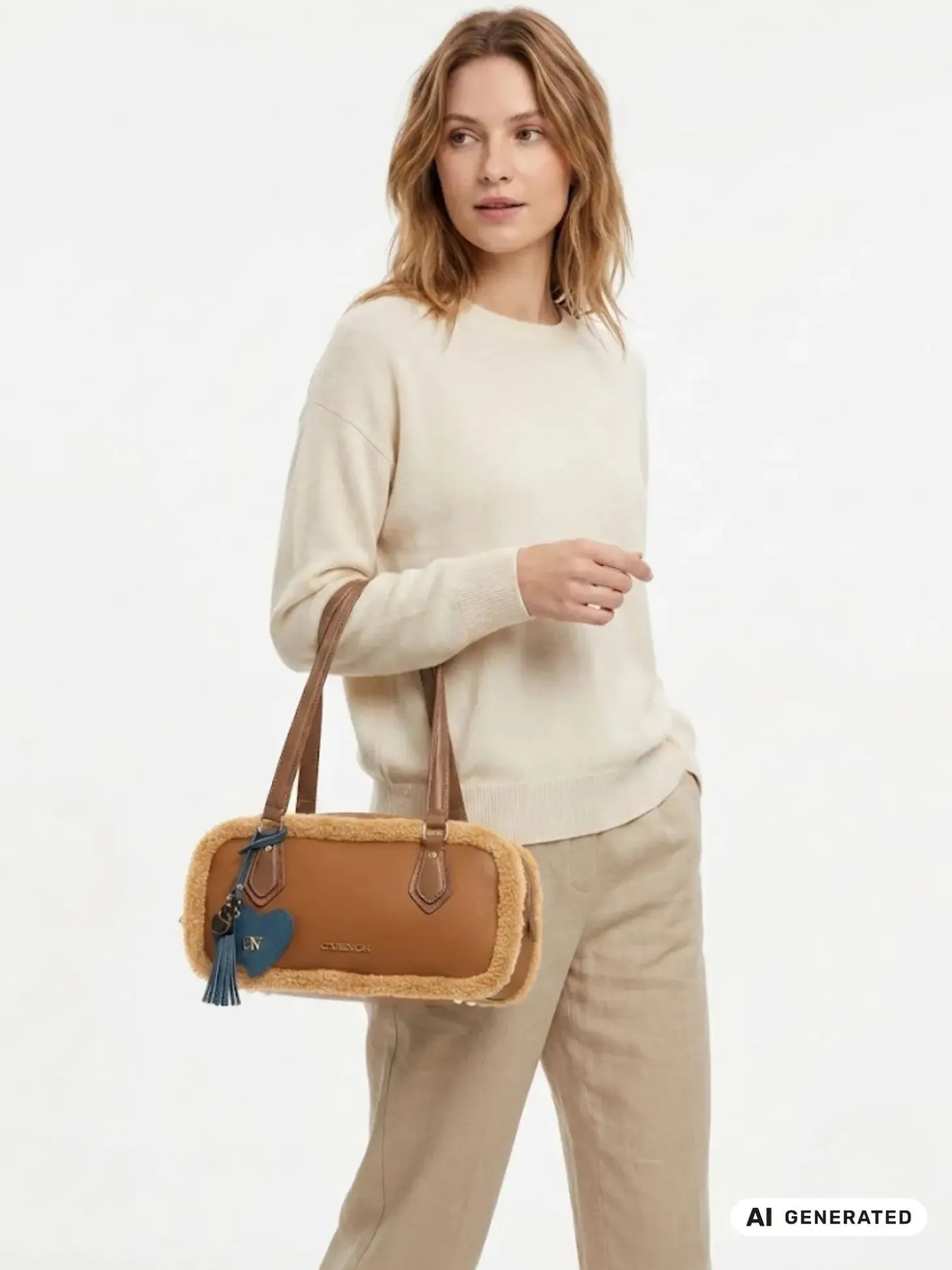 BORSA A MANO DONNA - CAFE NOIR MARRONE - C3NF1133