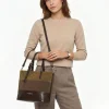 BORSA A MANO DONNA - CAFE NOIR MARRONE - C3WB1107