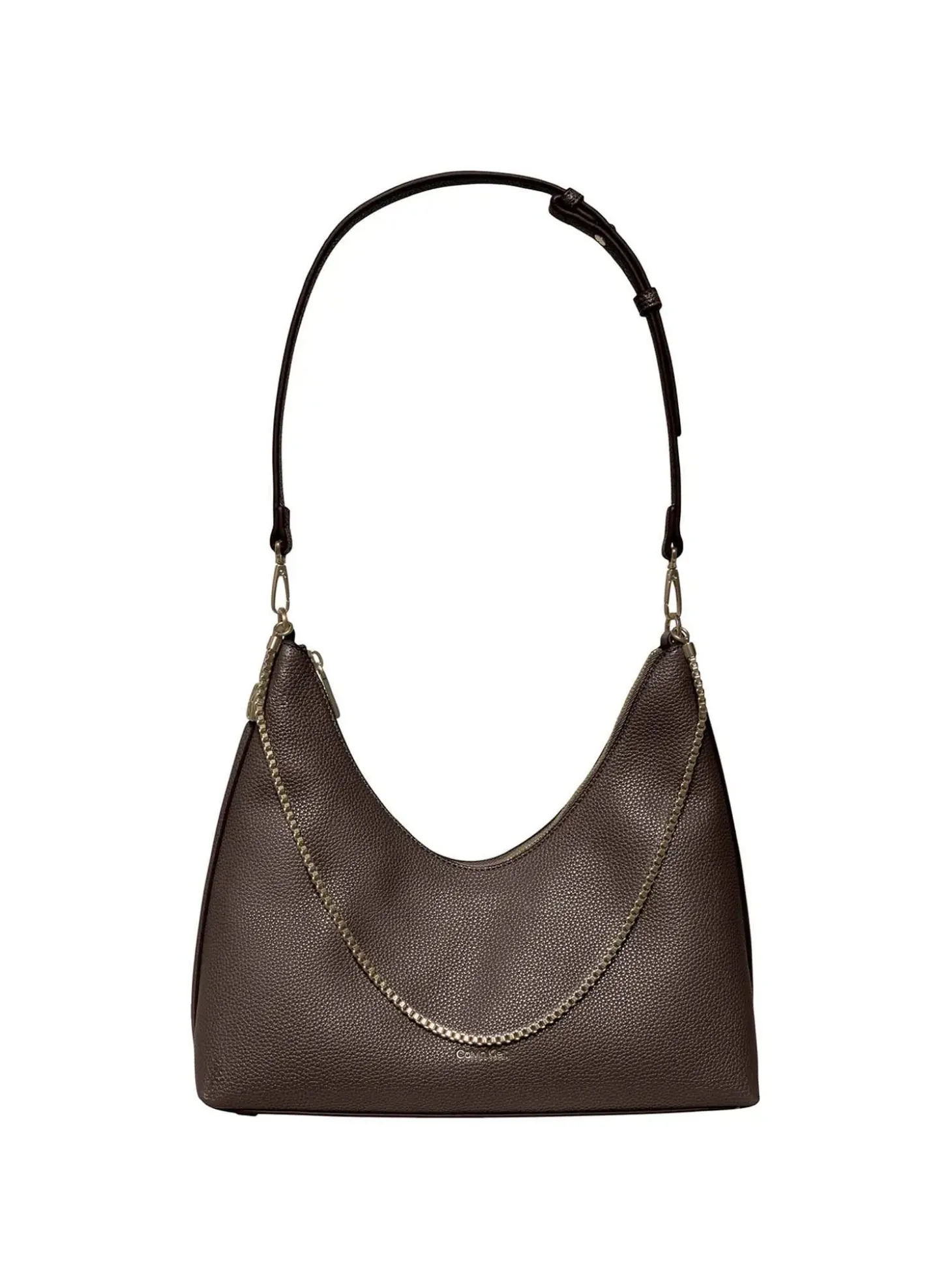 BORSA A MANO DONNA - CALVIN KLEIN MARRONE - LV04F3495G