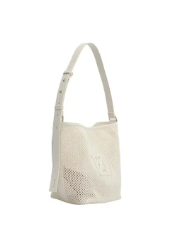 BORSA A MANO DONNA - CALVIN KLEIN BIANCO - LV04F3423G