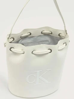 BORSA A MANO DONNA - CALVIN KLEIN BIANCO - LV04F3232G