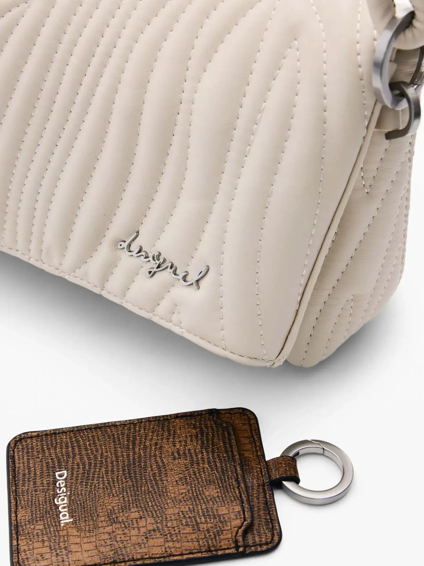 BORSA A MANO DONNA - DESIGUAL BIANCO - 26SAXPBB