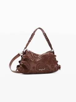 BORSA A MANO DONNA - DESIGUAL MARRONE - 26WAXP91