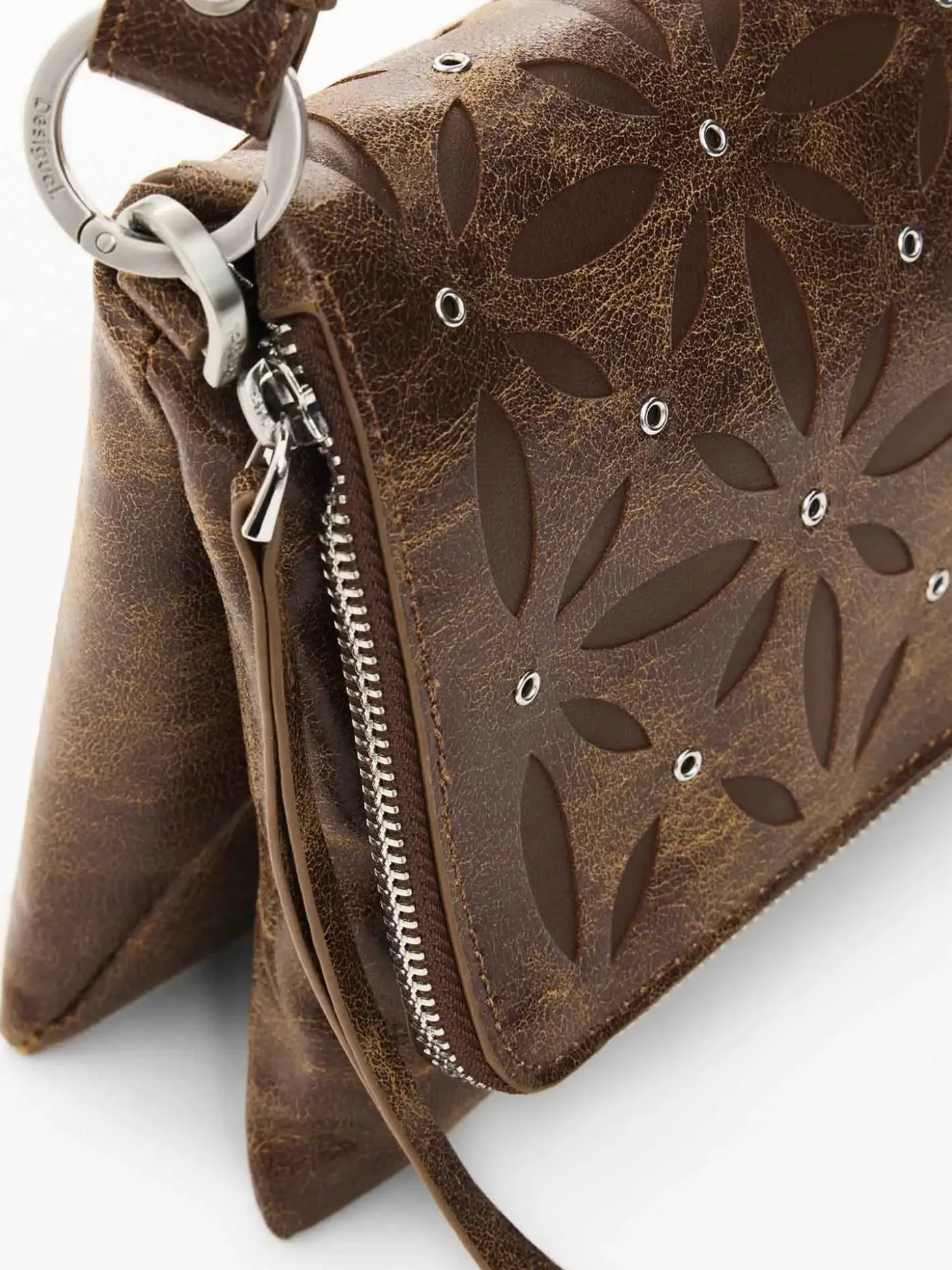 BORSA A MANO DONNA - DESIGUAL MARRONE - 26WAXPAC