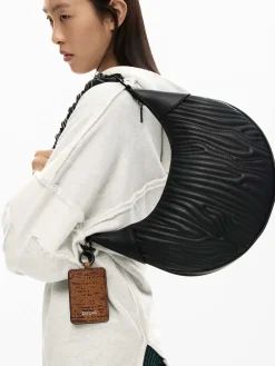 BORSA A MANO DONNA - DESIGUAL NERO - 26SAXPBC