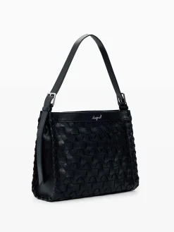 BORSA A MANO DONNA - DESIGUAL NERO - 26SAXP97