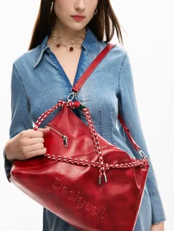 BORSA A MANO DONNA - DESIGUAL ROSSO - 26SAXPA8