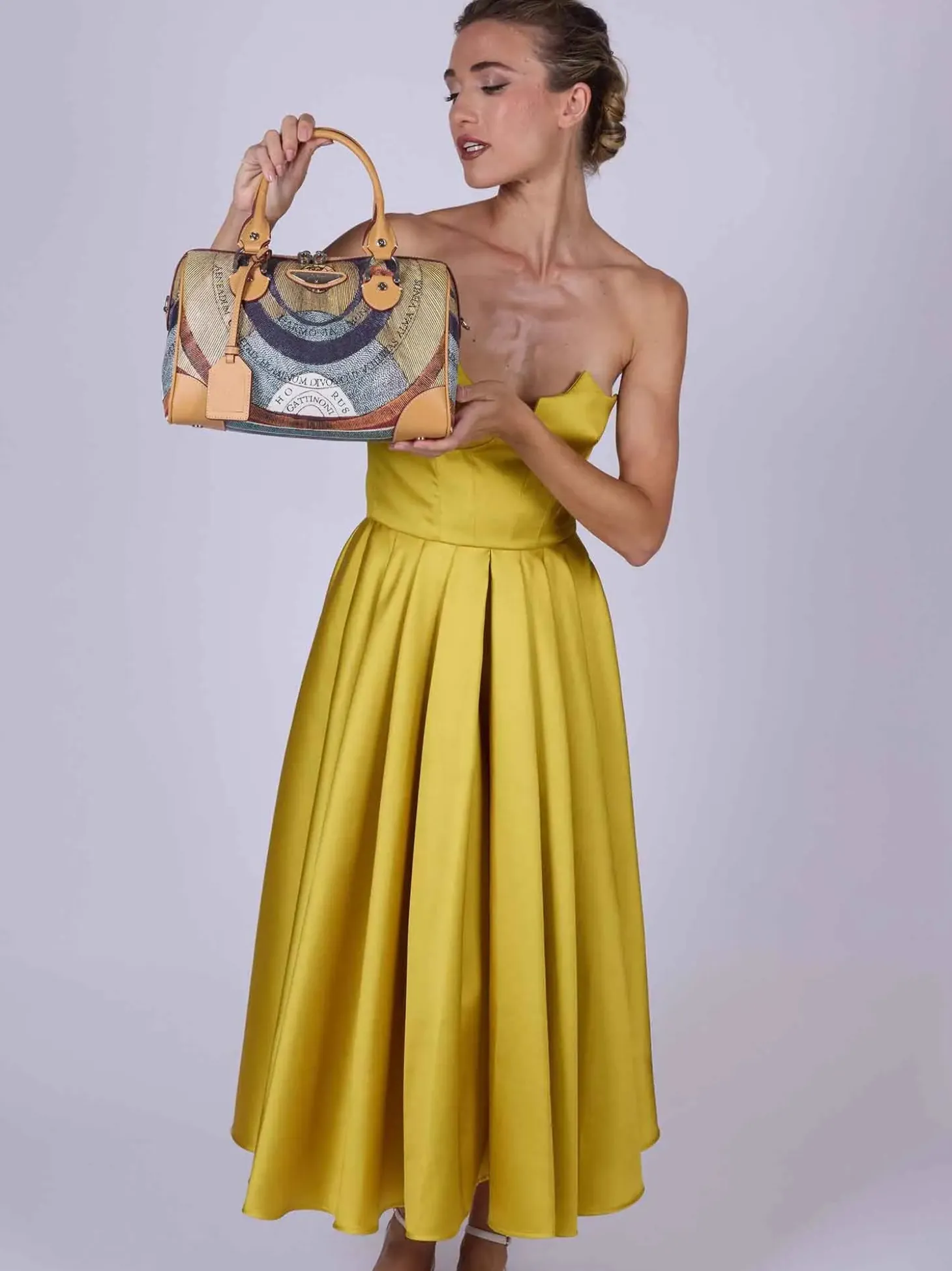 BORSA A MANO DONNA - GATTINONI CUOIO - BEG268316WWH