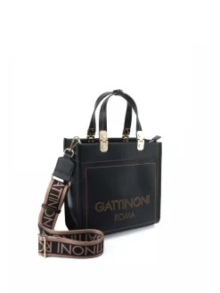 BORSA A MANO DONNA - GATTINONI ROMA NERO - BINIA8446WVP