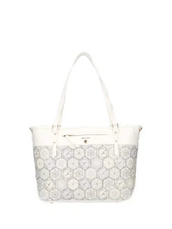 BORSA A MANO DONNA - GATTINONI ROMA BIANCO - BENTD8800WZT
