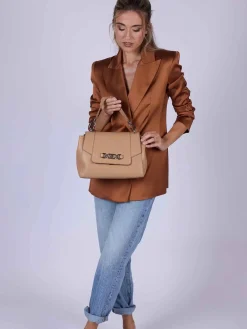 BORSA A MANO DONNA - GATTINONI ROMA TAN - BEN268752WWI