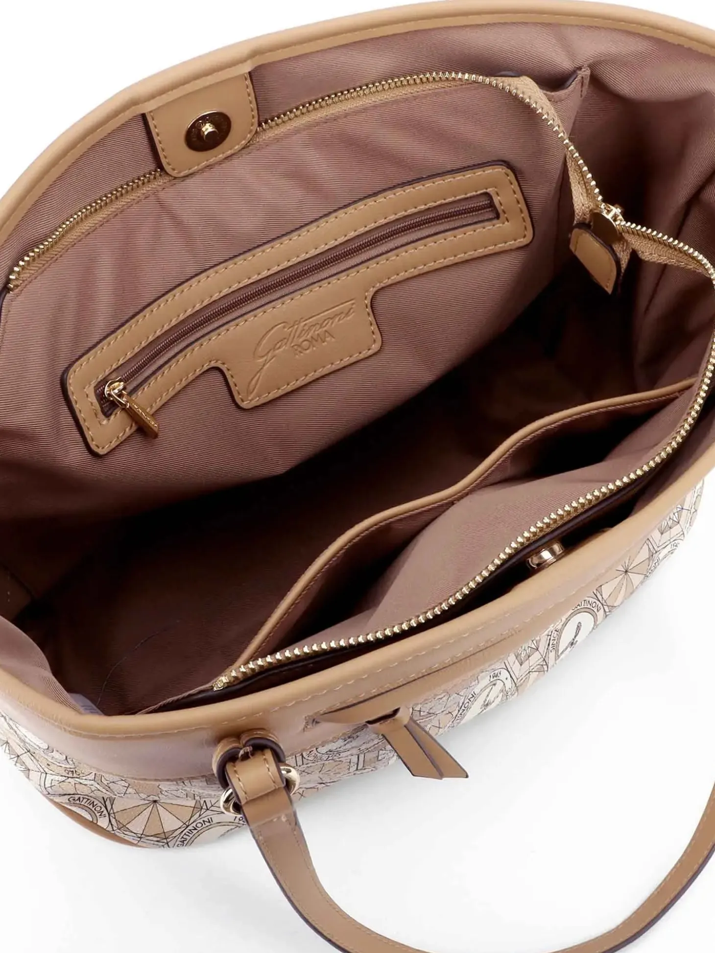 BORSA A MANO DONNA - GATTINONI ROMA GIALLO - BENTD8800WZT