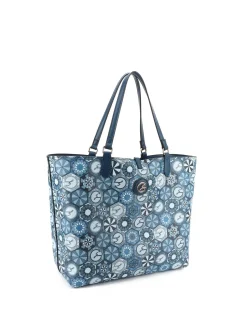 BORSA A MANO DONNA - GATTINONI ROMA BLU - BINTD8011WZT