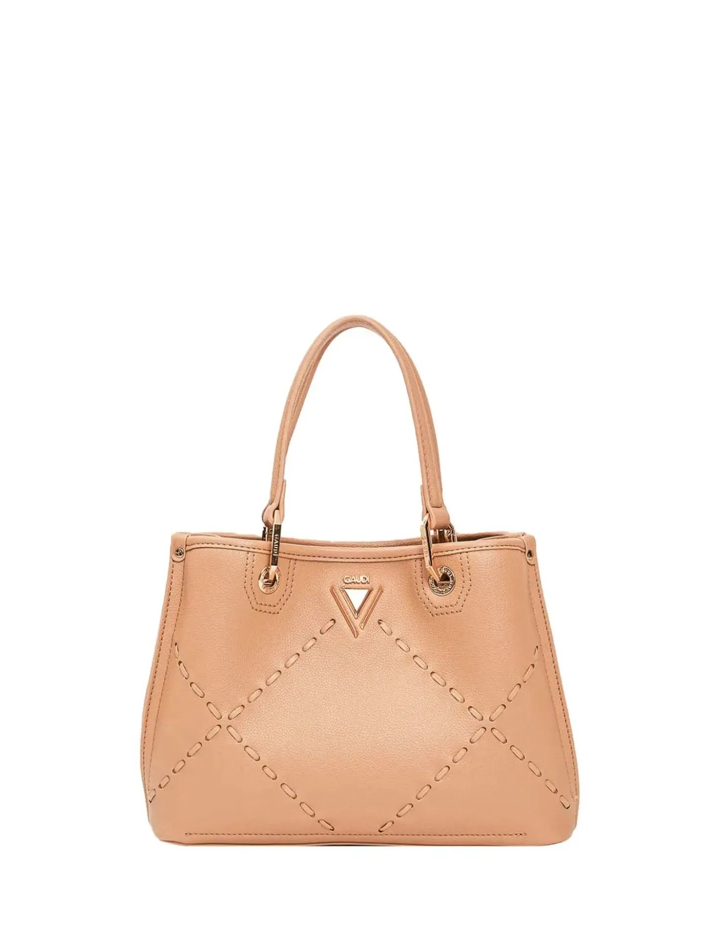 BORSA A MANO DONNA - GAUDI BEIGE - V6AE-12791