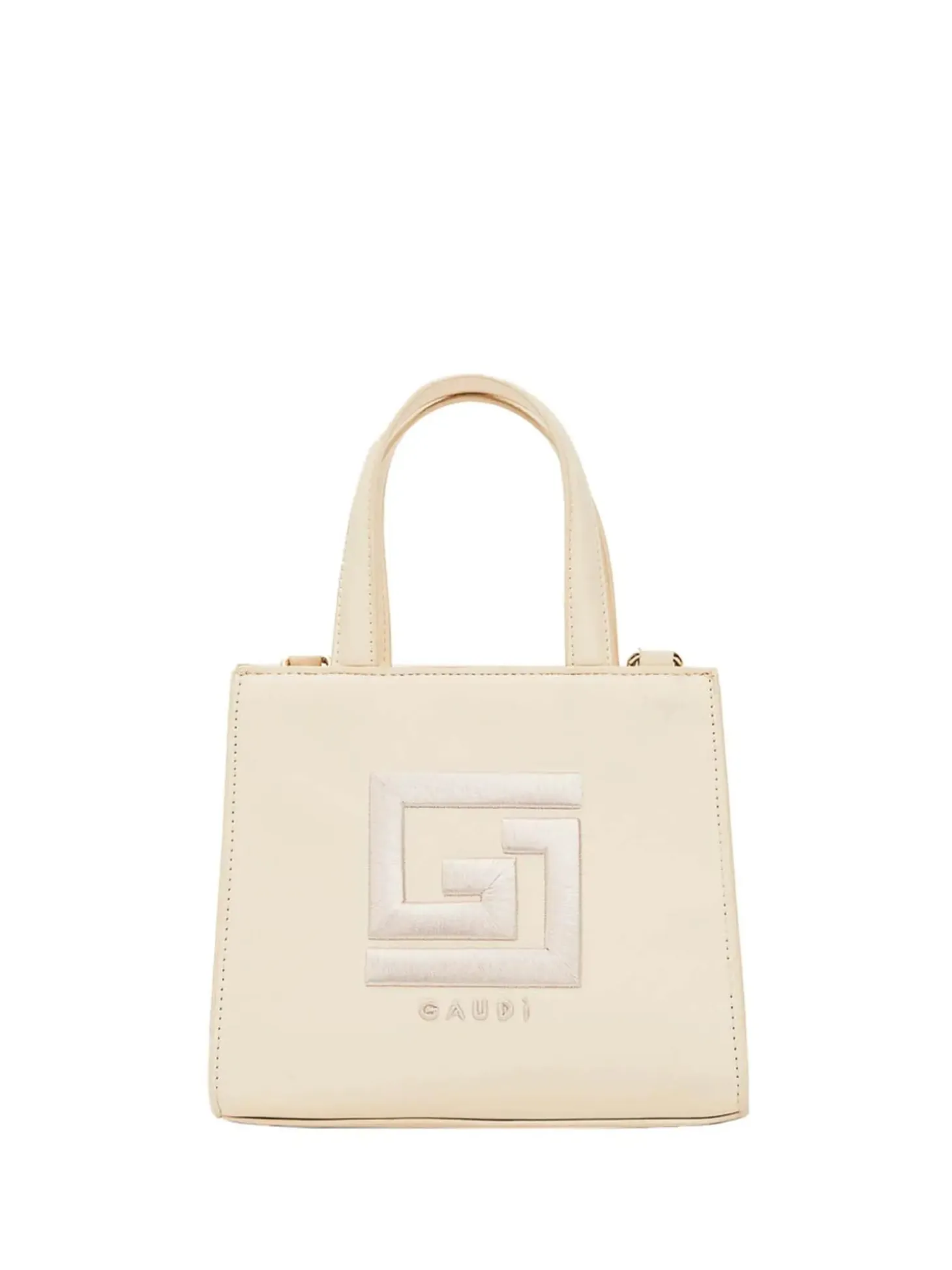 BORSA A MANO DONNA - GAUDI CREMA - V6AE-12731