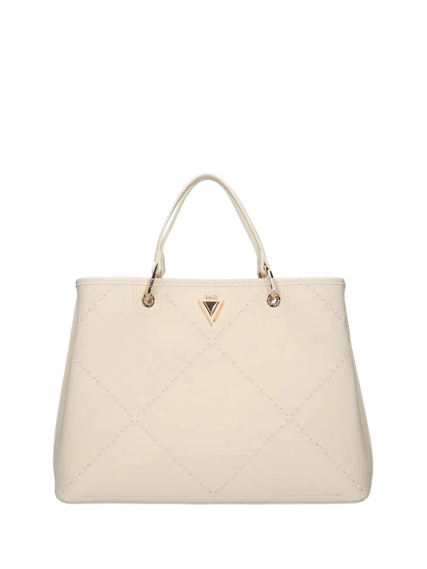 BORSA A MANO DONNA - GAUDI CREMA - V6AE-12790