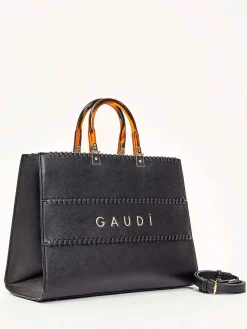 BORSA A MANO DONNA - GAUDI NERO - V6AE-12750