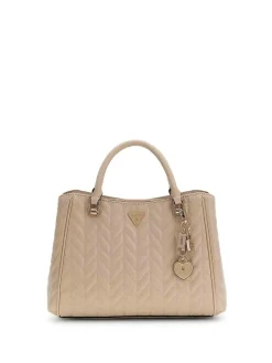 BORSA A MANO DONNA - GUESS BEIGE - HWGG97 41060