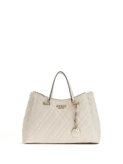 BORSA A MANO DONNA - GUESS BIANCO - HWGG96 28060