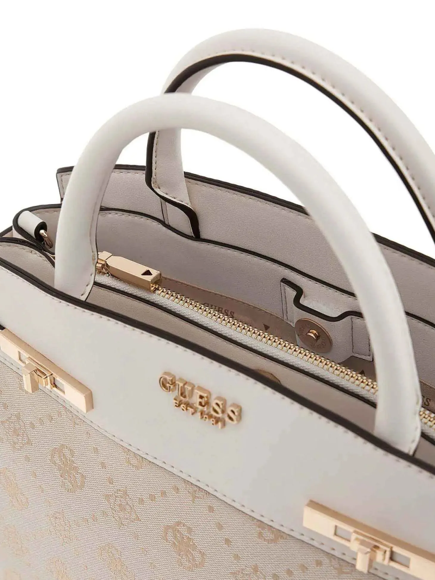 BORSA A MANO DONNA - GUESS BIANCO - HWJP99 02060