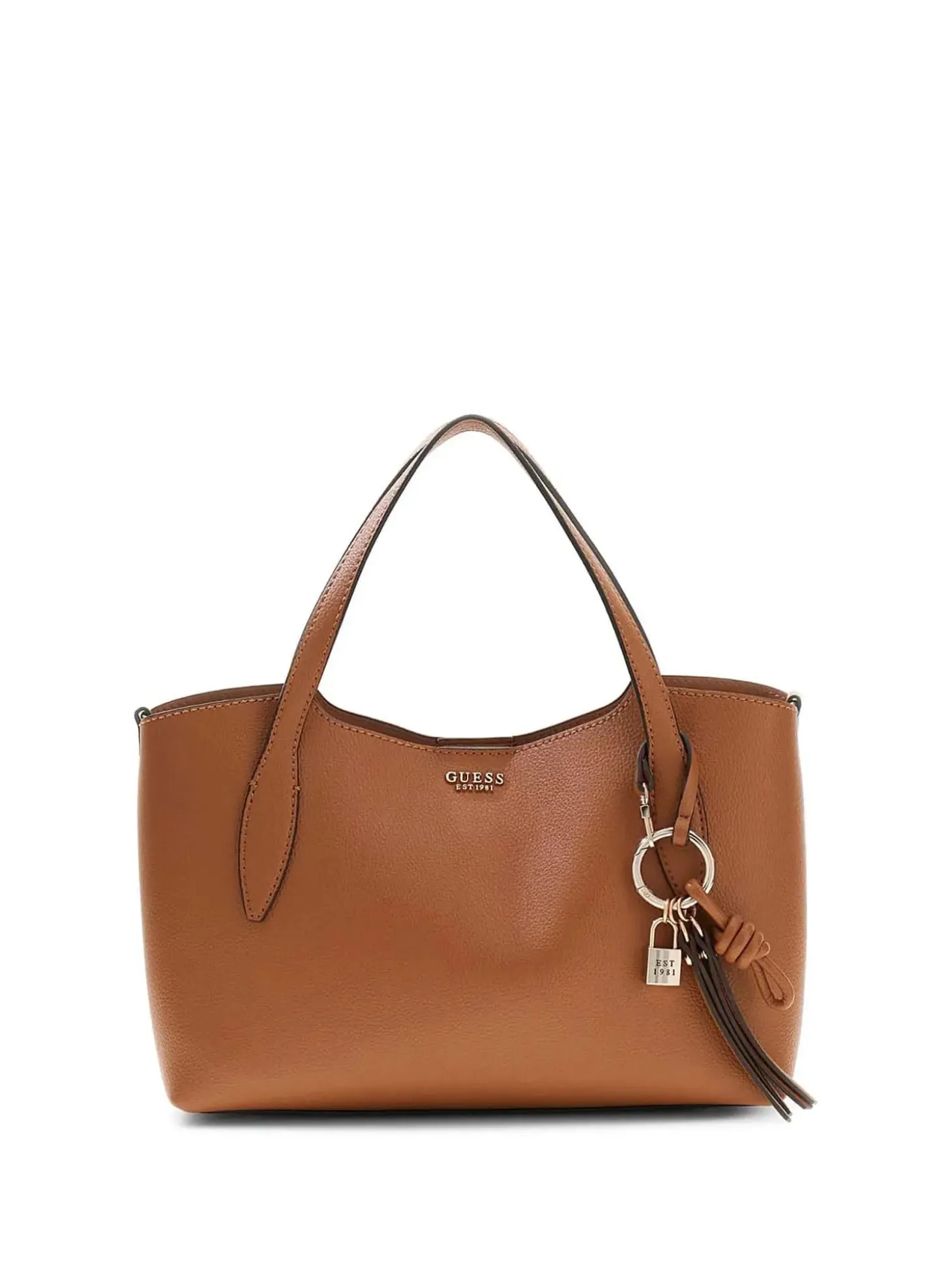 BORSA A MANO DONNA - GUESS CARAMELLO - HWBG97 35060