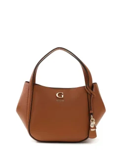 BORSA A MANO DONNA - GUESS CARAMELLO - HWBG97 39050