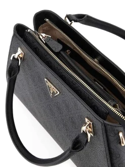 BORSA A MANO DONNA - GUESS CARBONE - HWBG96 72070